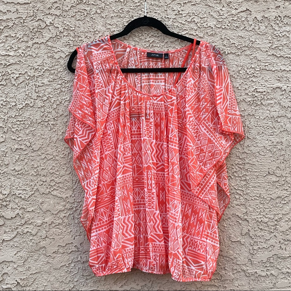 APT 9 BLOUSE +CAMI